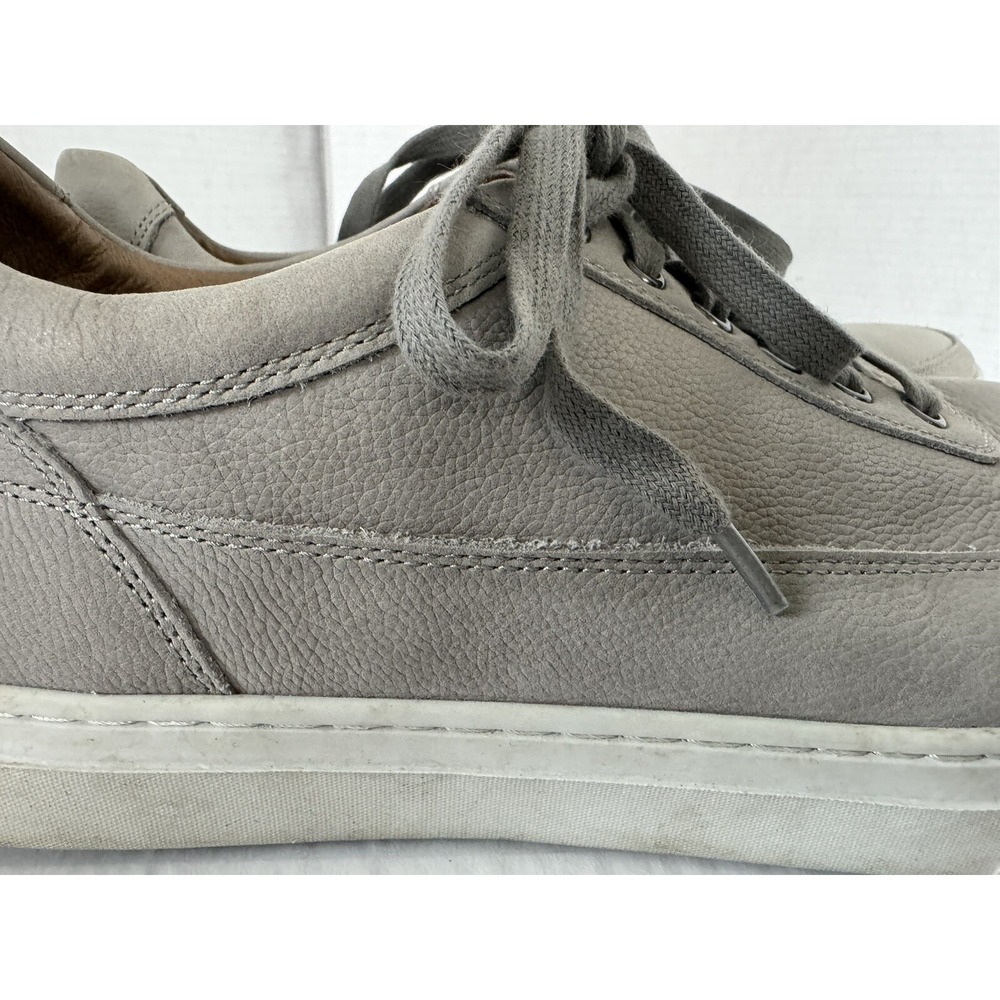 J&M Est 1850 size 10 1/2 M Men's Gray Leather Shoes 27-2329 - Picture 4 of 16